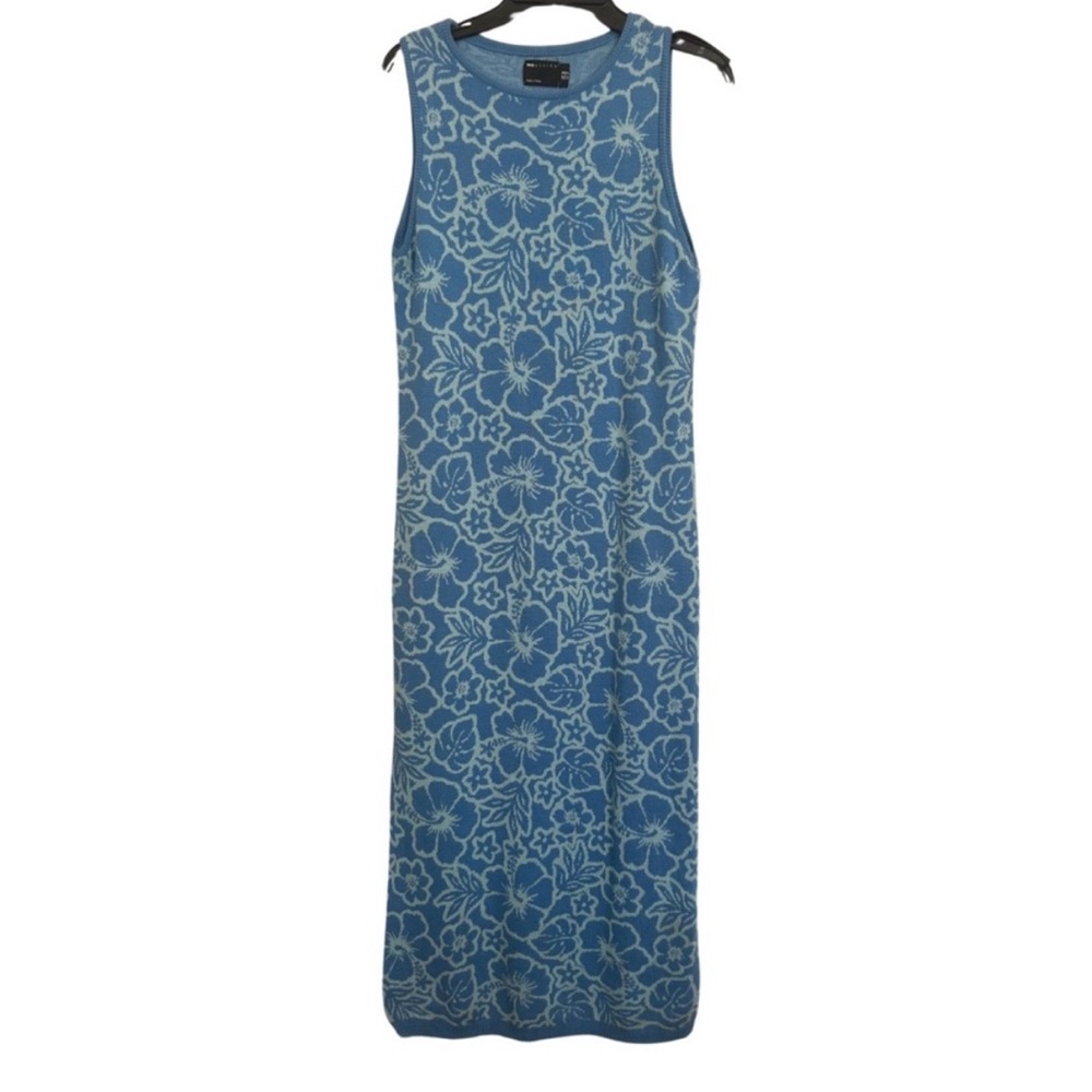 Beautiful Blue Floral Dress - Size 10